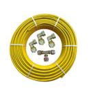 Kit 20 M Tubo Pex Multicamada 16mm Gás + 04 Peças Monobloco ( faça você mesmo)