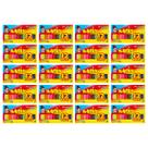 Kit 20 Massinha De Modelar 12 Cores Magix 180g Multicolor