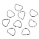 Kit 20 Meia Argola Niquelada 20mm Para Artesanatos E Bolsas Kit 20 Meia Argola Niquelada 20mm Para Artesanatos E Bolsas