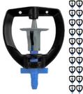 Kit 20 Microaspersor Bailarina MF2 160 LPH Ideal para Hortas, Jardins e Estufas
