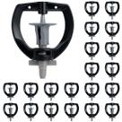 Kit 20 Microaspersores MF2 30 LPH Amanco Hortas e Jardins Irrigação Uniforme e Econômica Kit 20 Microaspersores MF2 30 LPH Amanco Hortas e Jardins Irrigação Uniforme e Econômica