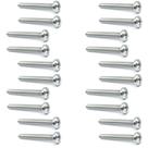 KIT 20 Parafuso INOX 4,2 X 38 mm neck plate guitarra baixo KIT 20 Parafuso INOX 4,2 X 38 mm neck plate guitarra baixo