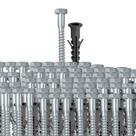 Kit 20 parafuso sexta soberba 1/4x40 5/8 10 bucha
