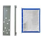 KIT 20 pastas azul + 2 suporte Isoflex