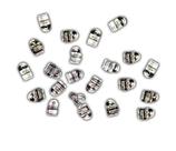 Kit 20 peças guia clipe para vareta cortina romana - cor cristal