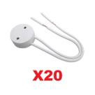 kit 20 peças Soquete G13 com Rabicho REF 107