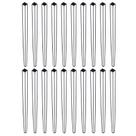 Kit 20 Pés de Metal 90 CM Hairpin Legs Aparador e Mesa de Canto Preto G41