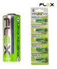 Kit 20 Pilhas Alcalina Portão Controle Bateria 12V Flex 23a
