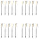 Kit 20 Pinça Depilação Canelada Reta 9cm 2341.303 Solingen Kit 20 Pinça Depilação Canelada Reta 9cm 2341.303 Solingen