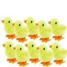 Kit 20 Pintinho Amarelinho Corda Brinquedo Pelúcia Infantil