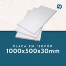 Kit 20 Placas de Isopor EPS 1000x500x30mm EPS-Pack para Construção Civil, Isolamento Térmico e Artes Kit 20 Placas de Isopor EPS 1000x500x30mm EPS-Pack para Construção Civil, Isolamento Térmico e Artes