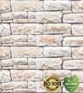 Kit 20 Placas EPS 3D Alto Relevo Textura Revestimento Térmico 50cm