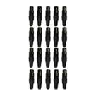 KIT 20 Plug XLR Fêmea Profissional Preto Dreamer KIT 20 Plug XLR Fêmea Profissional Preto Dreamer