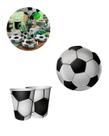 KIT 20 Pratos Copos De Bola De Futebol Papel Festa Decoração KIT 20 Pratos Copos De Bola De Futebol Papel Festa Decoração