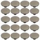 Kit 20 Puxadores Para Móvel Ponto 3,5cm Bronze Armários Gavetas 206 Naico Kit 20 Puxadores Para Móvel Ponto 3,5cm Bronze Armários Gavetas 206 Naico