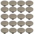 Kit 20 Puxadores Para Móvel Ponto 3,5cm Bronze Armários Gavetas 206 Naico Kit 20 Puxadores Para Móvel Ponto 3,5cm Bronze Armários Gavetas 206 Naico