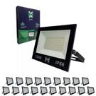 Kit 20 Refletor Led 150w Holofote Prova D'água Frio