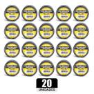 Kit 20 Rolos Pç Fita Isolante 5 Metros Preta