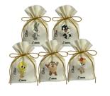 Kit 20 Saquinhos Festas Surpresa Lembrancinhas Baby Looney Tunes Sortidos