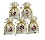 Kit 20 Saquinhos Festas Surpresa Lembrancinhas Branca De Neve Baby MOD 2 Kit 20 Saquinhos Festas Surpresa Lembrancinhas Branca De Neve Baby MOD 2