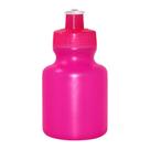 Kit 20 Squeezes 300Ml Rosa Neon Plástico Premium
