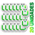 Kit 20 Tags NFC Adesivas 25mm 13,56MHz Ntag Multfila Maker