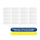 Kit 20 Tampa para Caixa de Passagem Split para Ar Condicionado Joinsul Branco