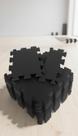 Kit 20 Tatames EVA 50x50cm Preto Isolante Térmico