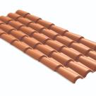 Kit 20 Telhas Colonial PVC 2,30x0,86cm 5 Ondas Permatti