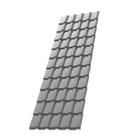 Kit 20 Telhas Plan Pvc 3,30x0,88 6 Ondas