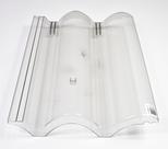 Kit 20 Telhas Transparentes Coppo Venetto Injetada 43 x 33 cm