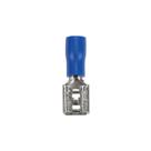 Kit 20 Terminal Elétrico Encaixe Fêmea 1,30-2,60mm Azul