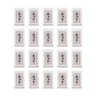 Kit 20 Tomada Móvel 10A 250V Branco Liz Tramontina 57170101