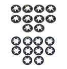 Kit 20 Trava eixo Da Roda Brinquedo Bandeirante 10de8mm 10de10mm