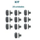 Kit 20 un passador cordão de cortina ônibus e vans