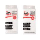 Kit 20 Unidades Esponja Magica para Limpeza Bucha Branca Tira Manchas Configuração:20 ESPONJAS