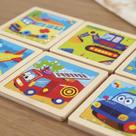 Kit 20 Unidades Quebra Cabeça Infantil Toymix 15x15cm Brinquedo Encaixe Divertido