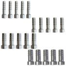 Kit 20 Unidades Salva Vidas Cnx Espigão 6 8 10 12mm Alumínio