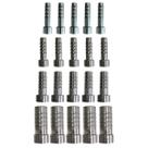 Kit 20 Unidades Salva Vidas Conexão Espigão 6 8 10 12mm Aço