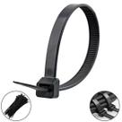 Kit 200 Abraçadeira Nylon Cinta Presilha Fita Organizar Fios 12cm