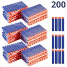 Kit 200 Balas De Brinquedo Dardos De Espuma Para Arminha