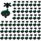 Kit 200 Botão Gotejador + Conectores 4 saídas 3mm - Alta Precisão na Irrigação