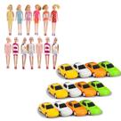 Kit 200 Brinquedos Carro Boneca Barato Doação Revenda Atacado Presente Natal Dia Das Crianças
