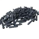 kit 200 Bucha de Fixação 8mm x 40mm Plast Concreto e Tijolo