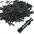 Kit 200 Buchas de Fixação Plástica 8mm x 40mm para Alvenaria e Concreto Kit 200 Buchas de Fixação Plástica 8mm x 40mm para Alvenaria e Concreto