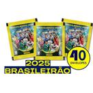 Kit 200 Figurinhas Brasileirão 2025 Panini Em 40 Envelopes