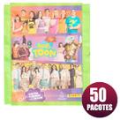 Kit 200 Figurinhas Luccas Neto Toon 2 Youtuber + Tiktoon