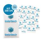 Kit 200 Gelo Gel Bolsa Artificial Reutilizável Flexível Compressa 15g