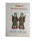 Kit 2000 Saquinhos de Plástico Festa Cosme e Damião 18x28