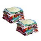 Kit 20kg De Trapo Estopa Pano De Limpeza Mecânico Costurado